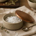 Copper-Finish Salt Cellar